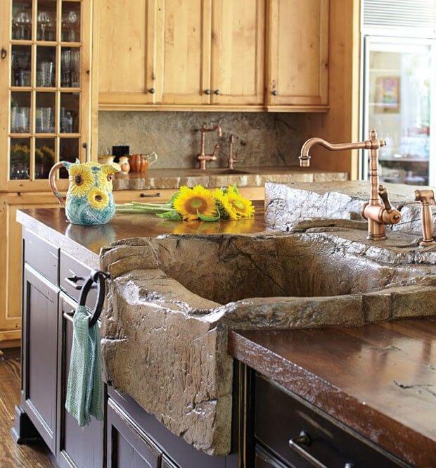 26 Farmhouse Kitchen Sink Ideas And Designs For 2023   10 Farmhouse Kitchen Sink Ideas Homebnc 