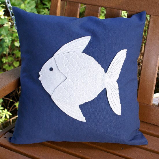 Sew This Adorable Fish Pillow
