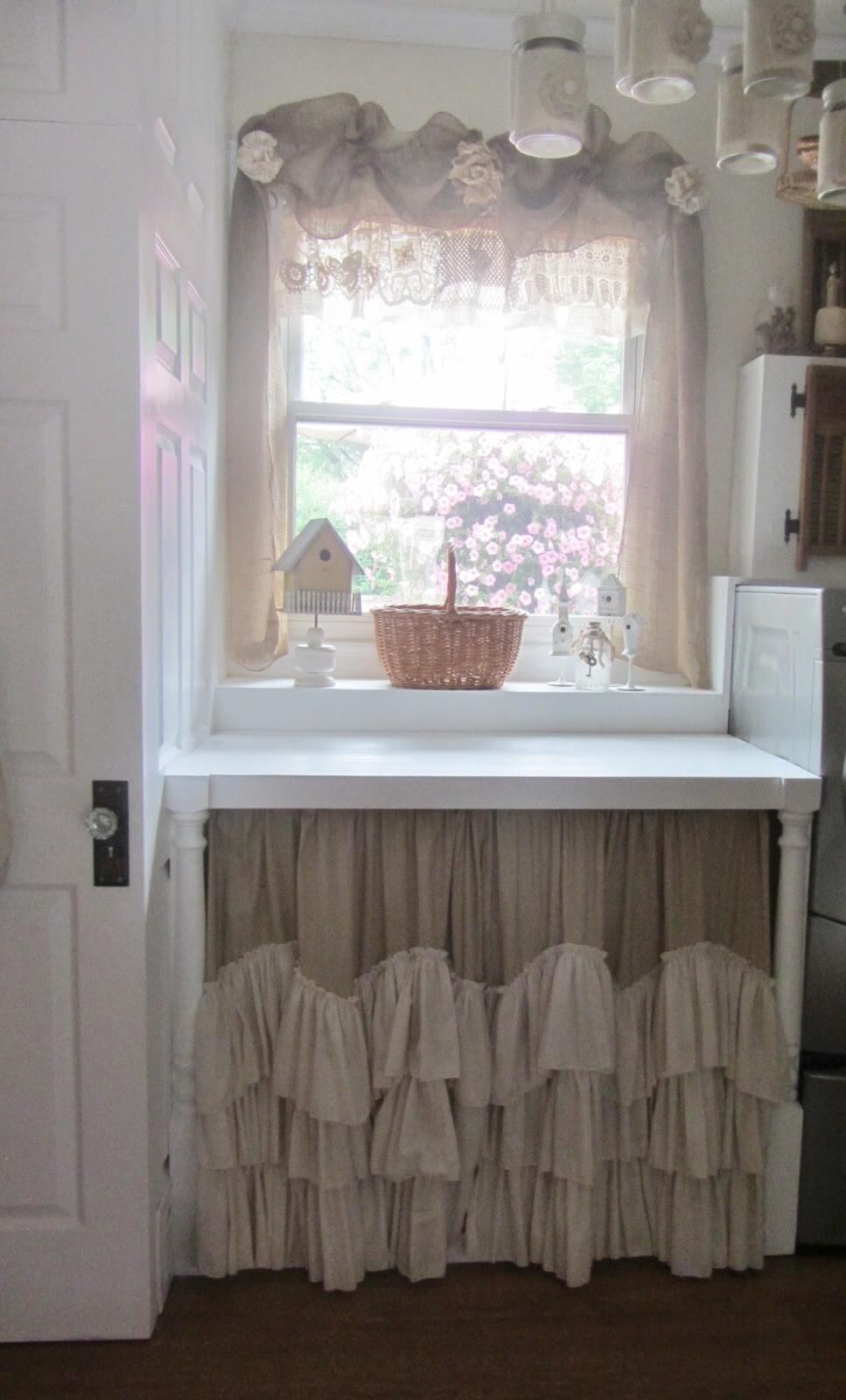 24 Best Kitchen Cabinet Curtain Ideas and Designs for 2020