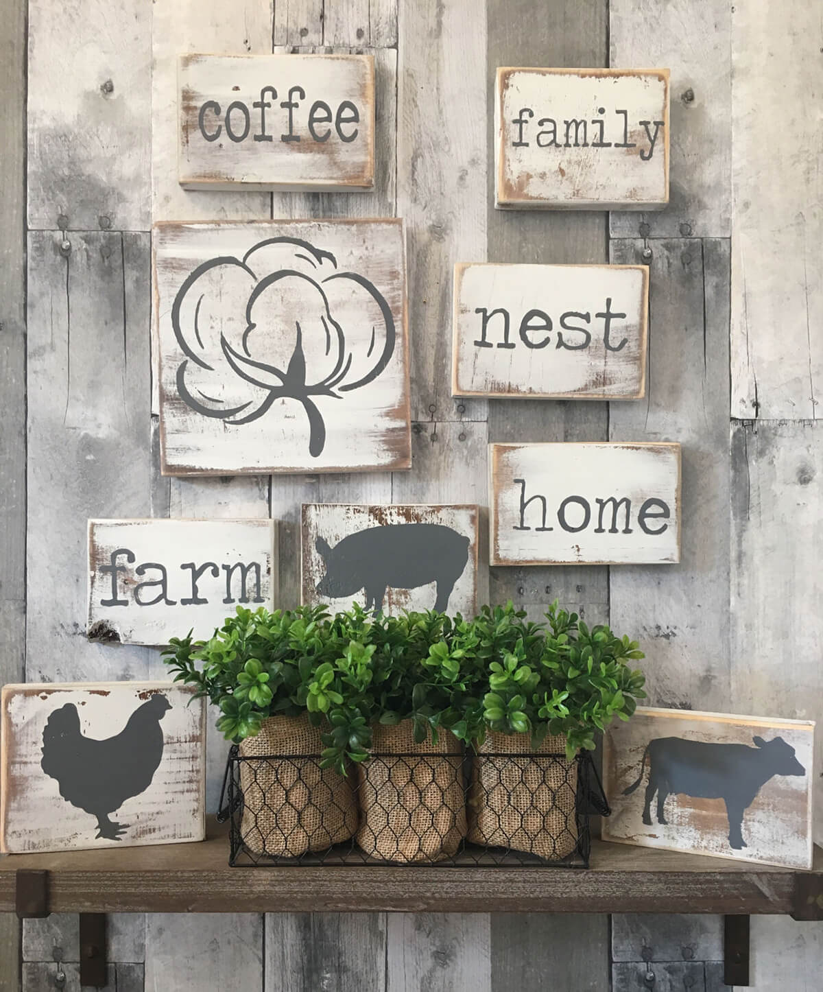 13 Modern Farmhouse Sign Ideas Homebnc 