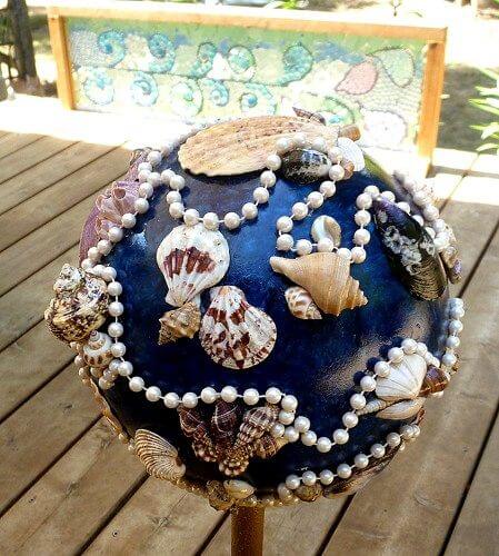 A Seashell Fantasy with Pearls