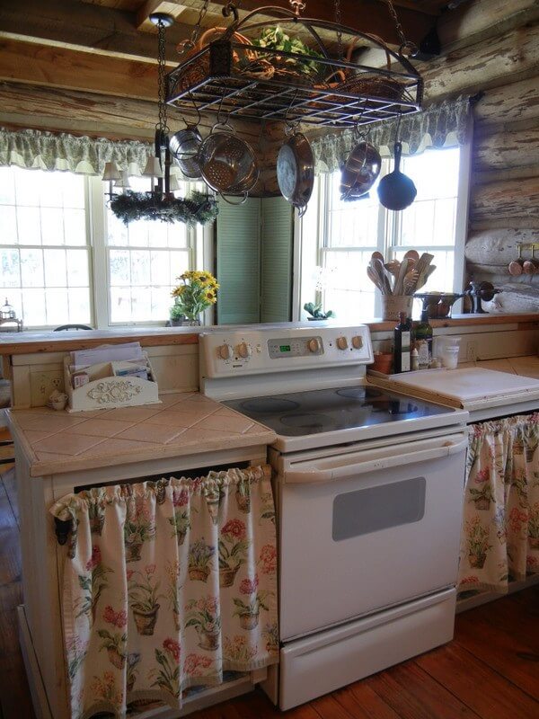 17 kitchen cabinet curtain ideas homebnc