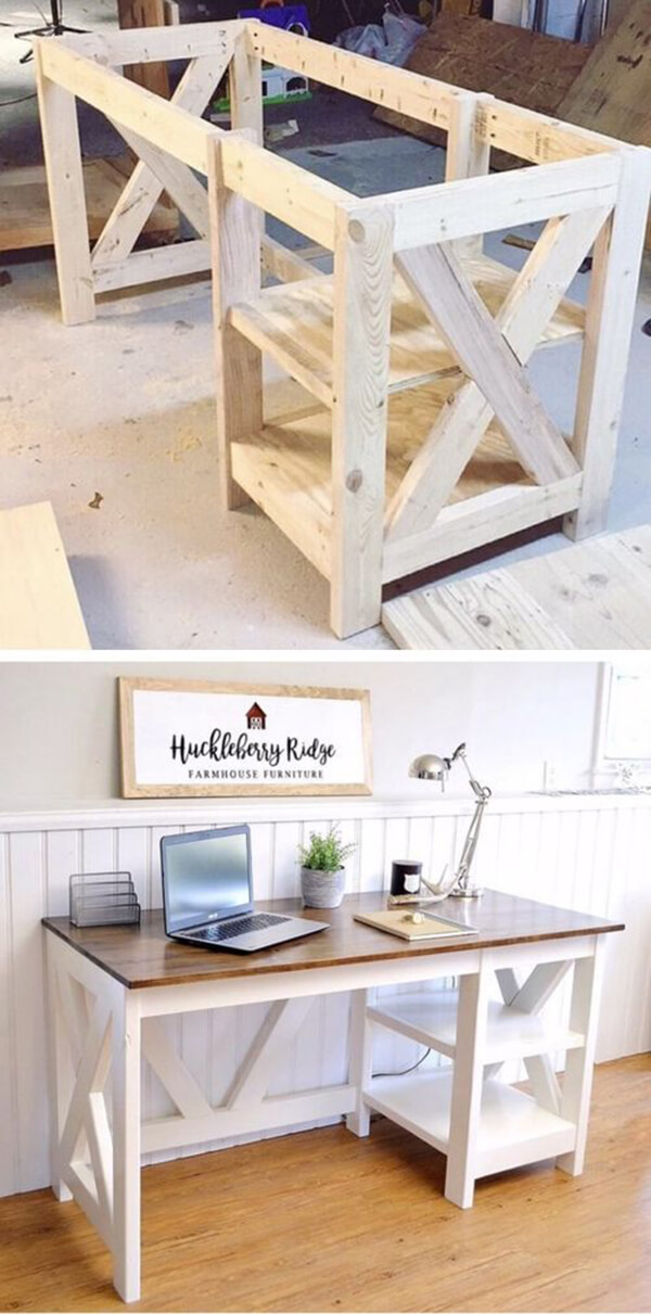 25+ Best DIY Desk Ideas and Designs for 2019