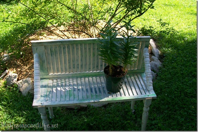 Make a Handy Bench with Shutters