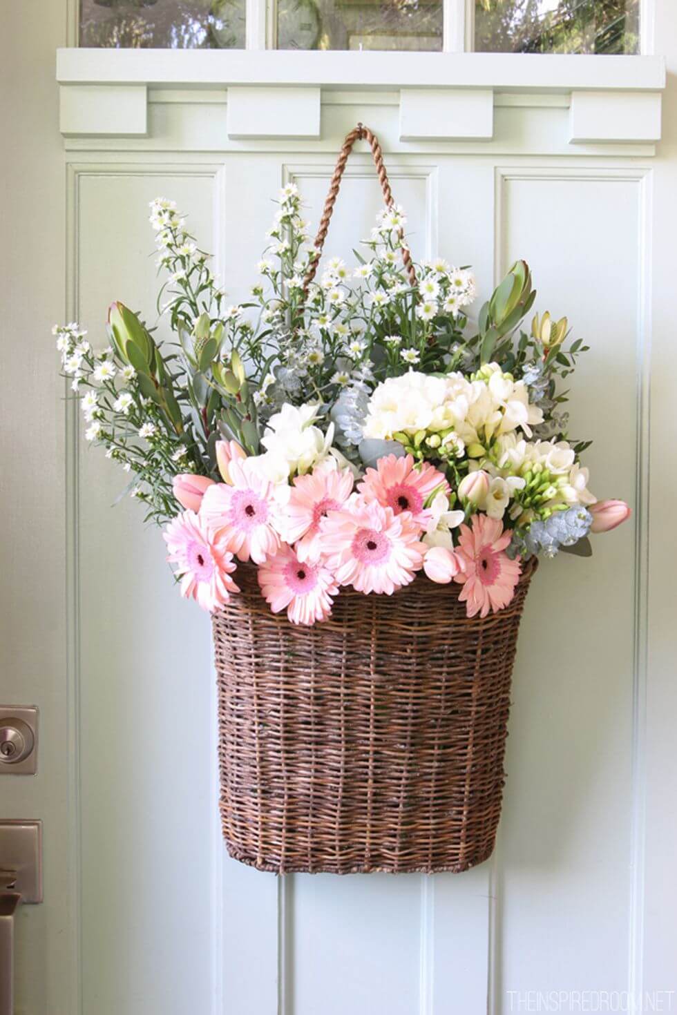 Old Fashioned Hanging Flower Basket