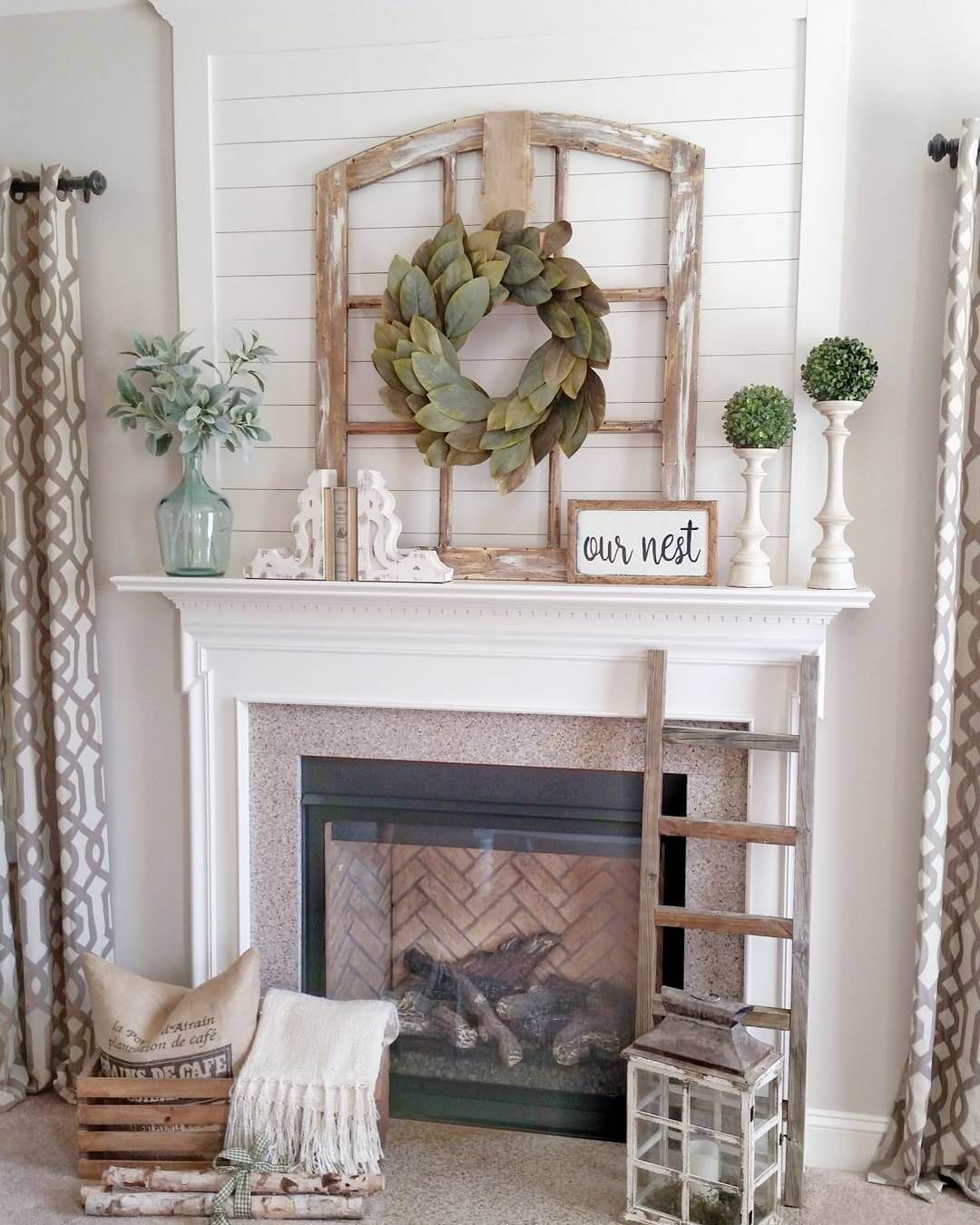 rustic wall decor for living room