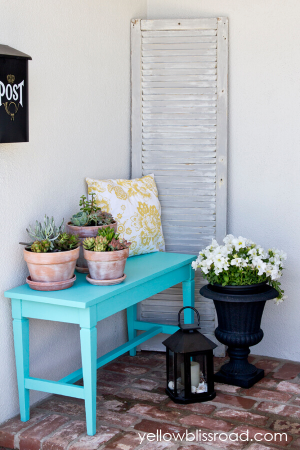 Backdrop for a Serene Porch Corner