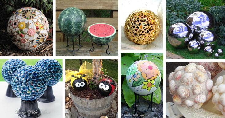 Featured image for 23 Lovely DIY Garden Ball Ideas to Brighten Your Yard in a Unique Way