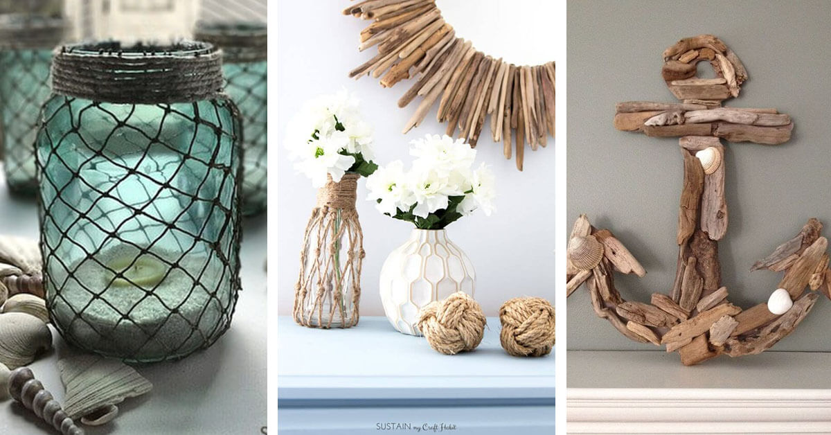 Nautical Theme Decor For Boats 45 Best Diy Nautical Decor Ideas And   Diy Nautical Decor Ideas Featured Homebnc V2 1 