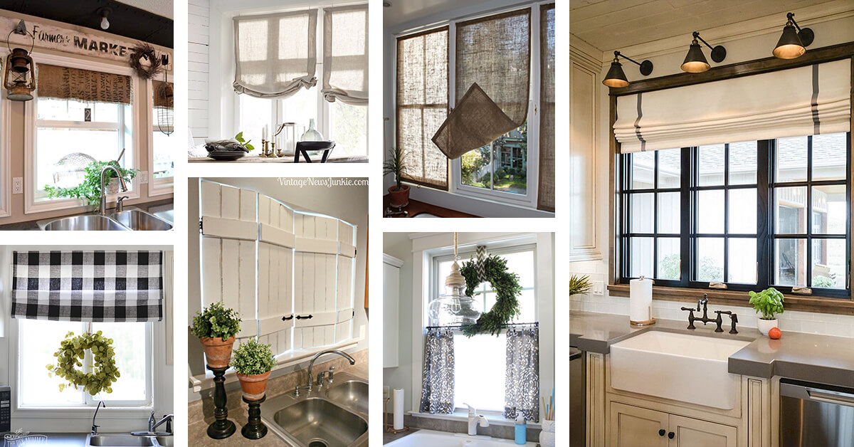 Featured image for “26 Farmhouse Window Treatment Ideas with Rustic Charm”