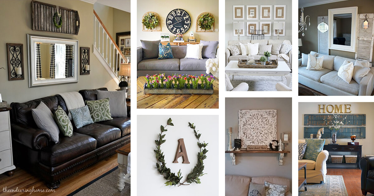 33 best rustic living room wall decor ideas and designs for 2019