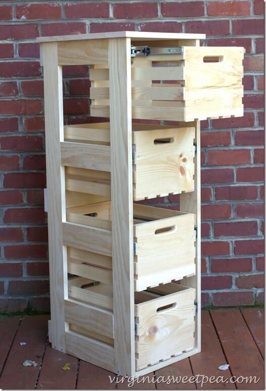 13 Best Creative DIY Wood Crate Shelf Ideas and Designs for 2020