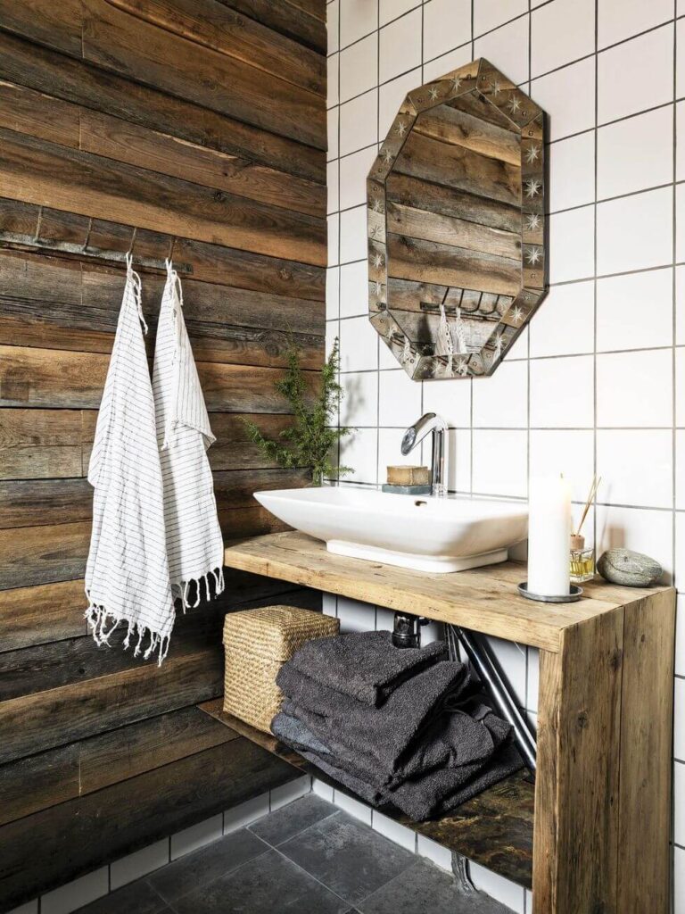 35 Best Rustic Bathroom Vanity Ideas And Designs For 2023 