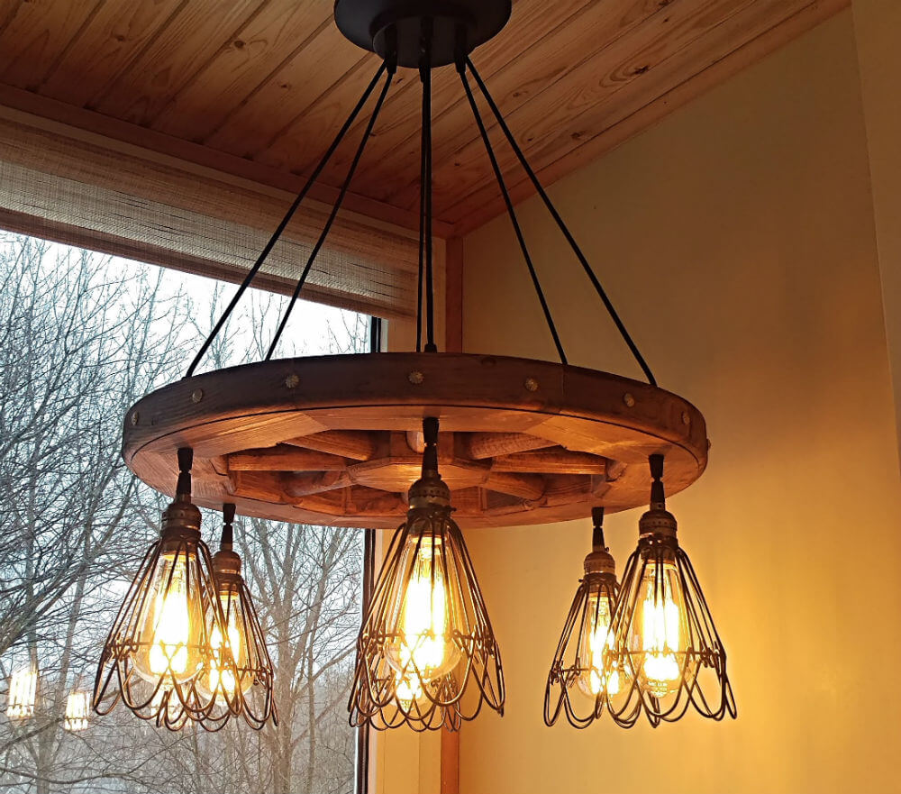 rustic looking lights