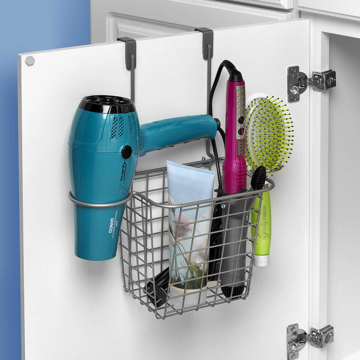 Cabinet Wire Basket Idea