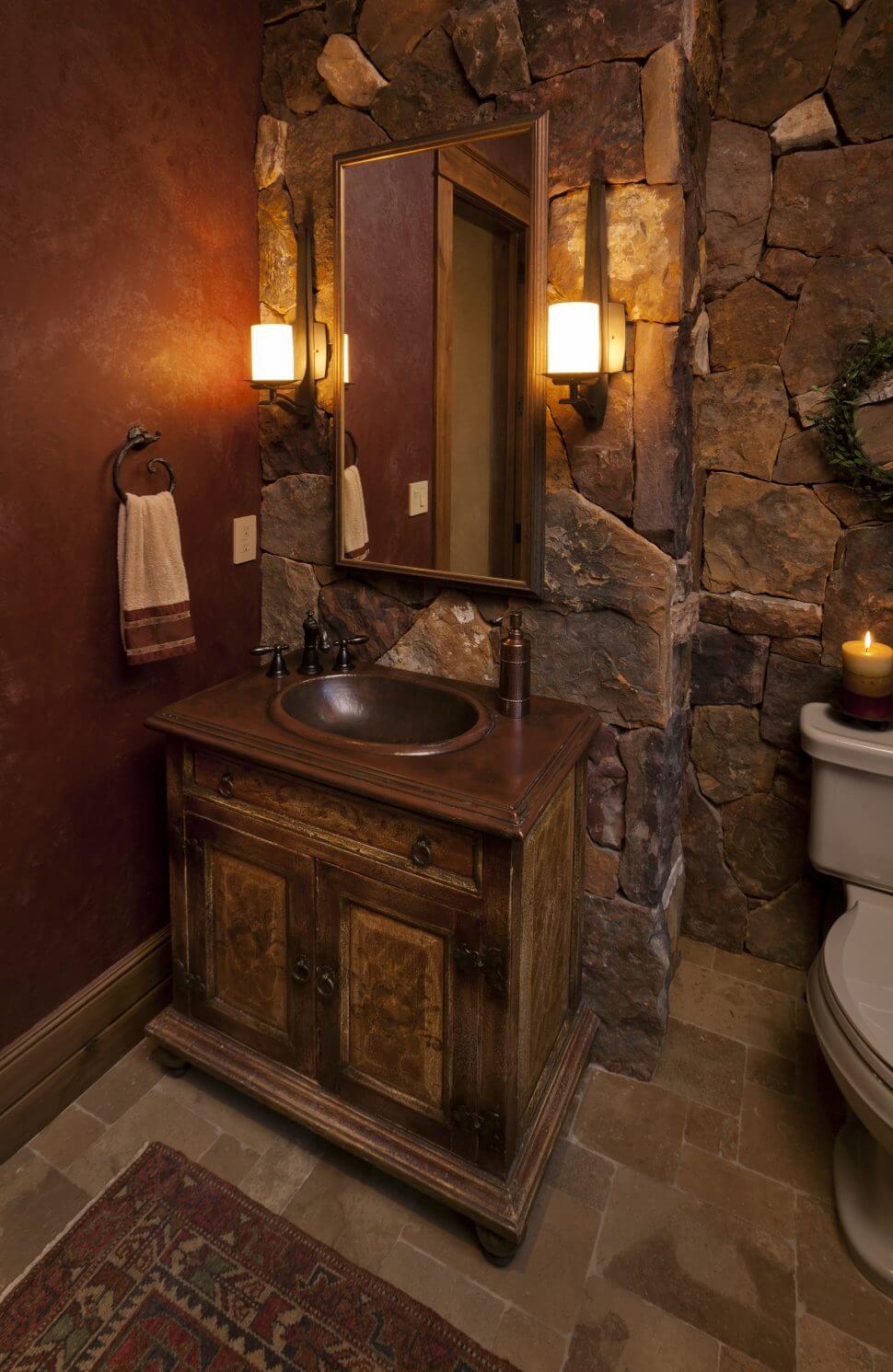 35 Best Rustic Bathroom  Vanity Ideas  and Designs for 2022