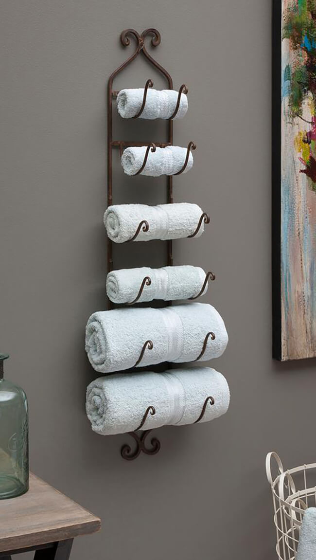 Image Result For Towel Storage Ideas For Small Bathrooms