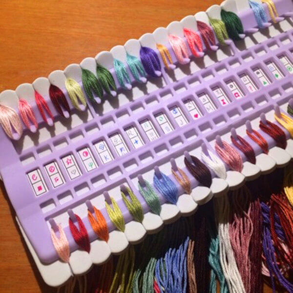 Unique Organizer for Embroidery Floss