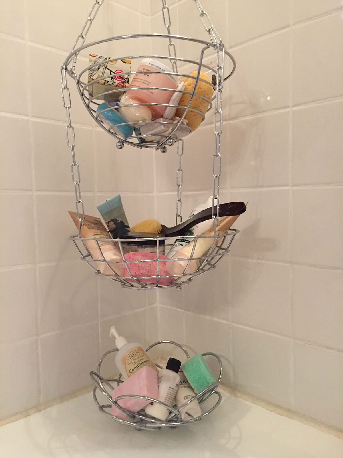 Corner Shower Wire Basket