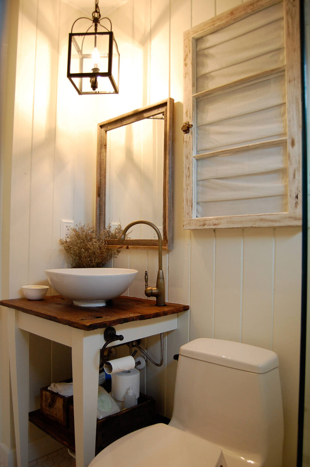 17 Rustic Bathroom Vanity Ideas Homebnc 1021x1536 