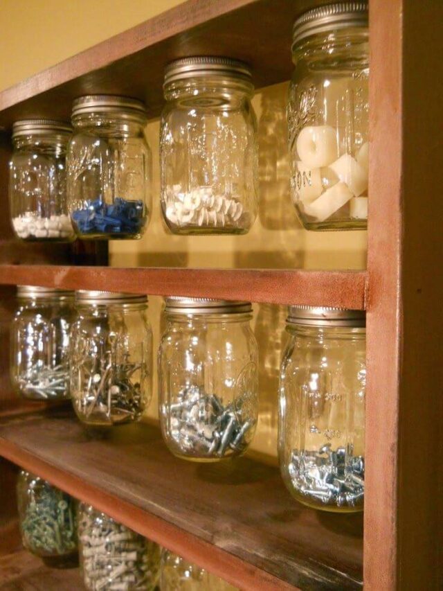 54 Mason Jar Organizer Ideas to Save Space in Creative Ways