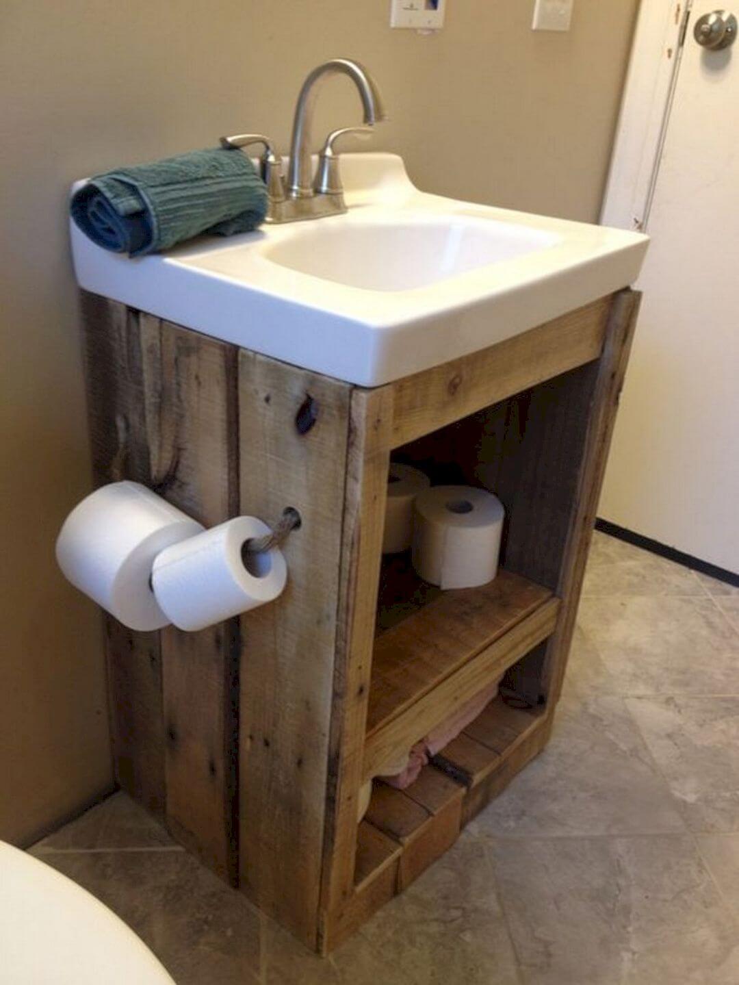 Small Space Idea with Raw Wood