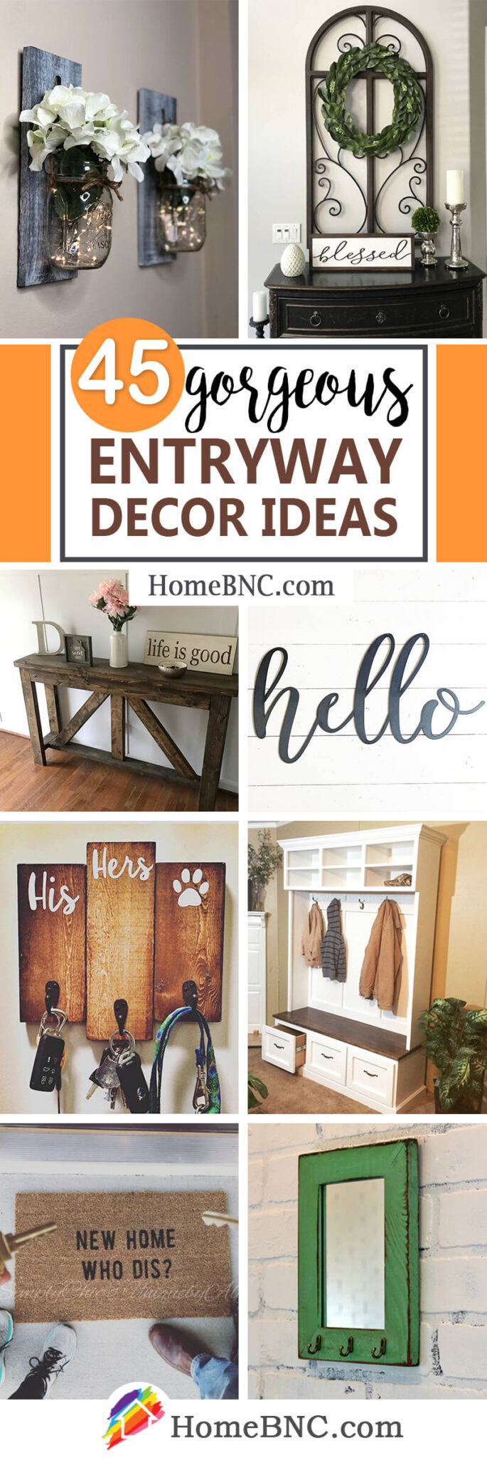 45 Best Entryway Decor Ideas from Etsy to Buy in 2021