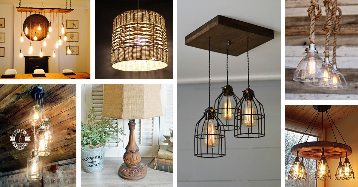 Featured image for “25 Fabulous Rustic Lighting Ideas to Give Your Home a Lovely Vintage Look”