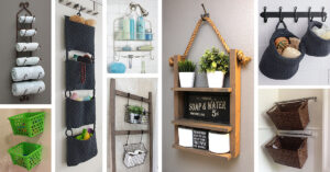 Hanging Storage Projects for Bathrooms