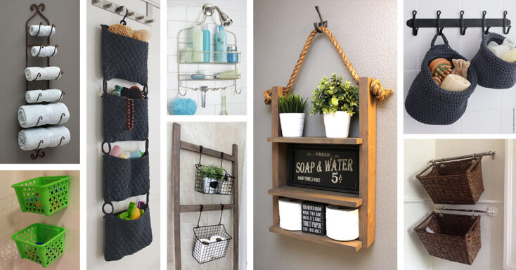 Featured image for 45+ Hanging Bathroom Storage Ideas for Maximizing Your Bathroom Space