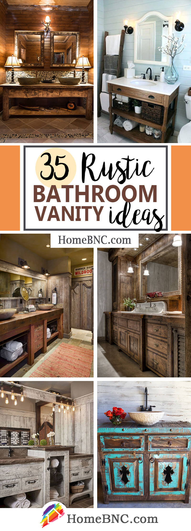 Rustic Bathroom Vanity Ideas