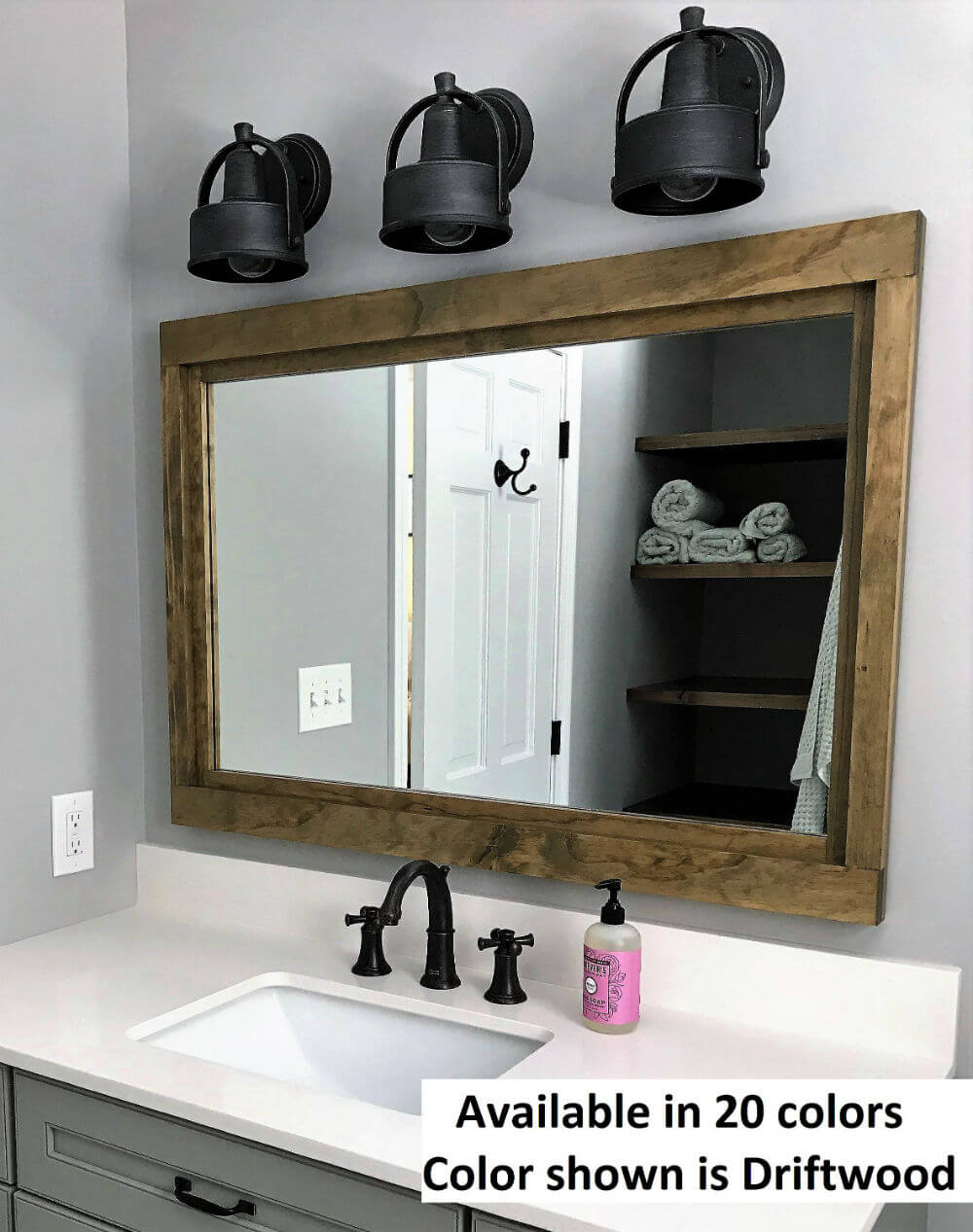 Farmhouse Reclaimed Wood Mirror