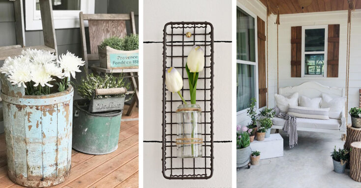 Featured image for 17 Heartwarming Farmhouse Outdoor Decor Ideas that will Make Your Exterior Unforgettable