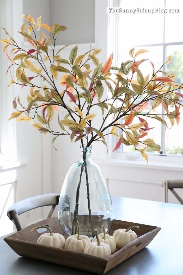 Minimalist Fall Table Centerpieces