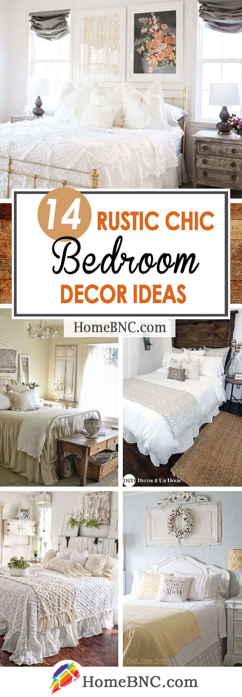 14 Best Rustic Chic Bedroom Decor And Design Ideas For 2020