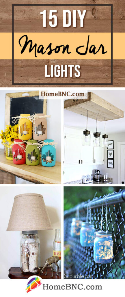 15 Best DIY Mason Jar Light Ideas and Designs for 2023