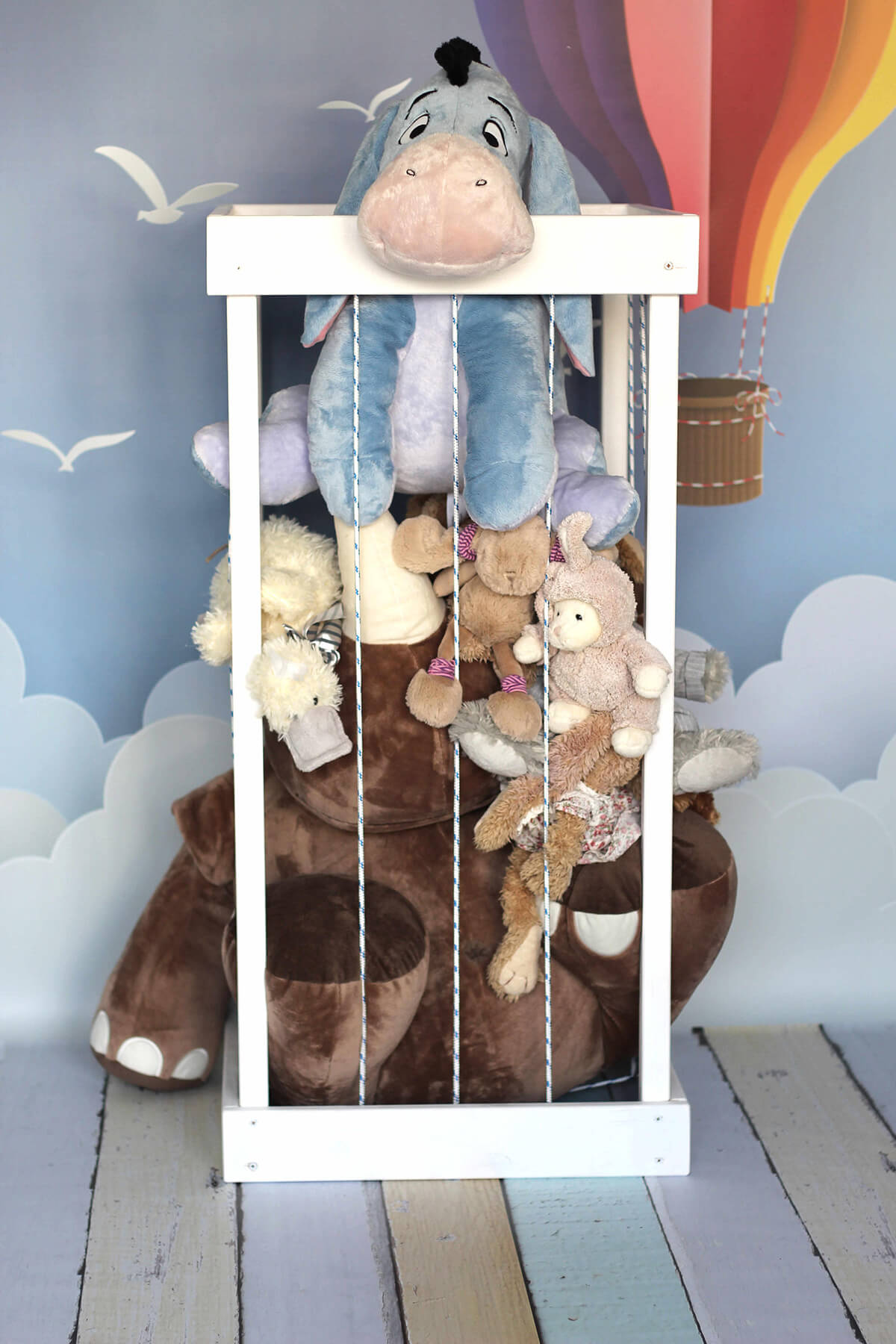 stuffed toy zoo storage