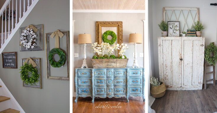 Featured image for 12 Decorating Ideas with Rustic Frames for Your Farmhouse Home