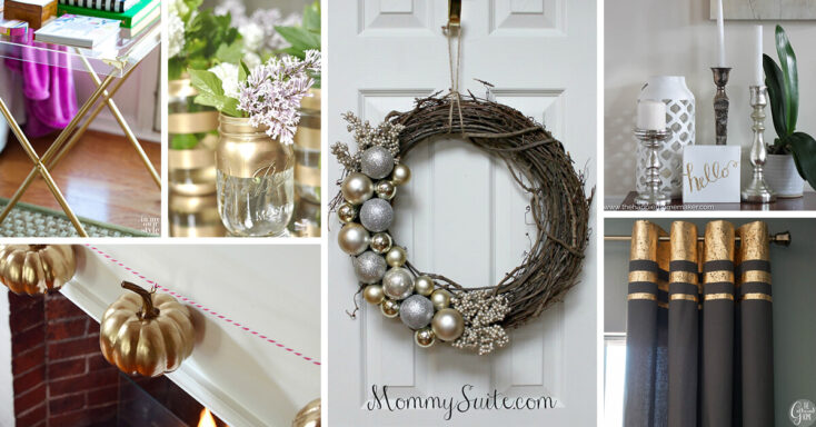 Featured image for 20 DIY Silver and Gold Decor Ideas to Make Your Home Shimmer