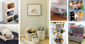 Stuffed Animal Organizing