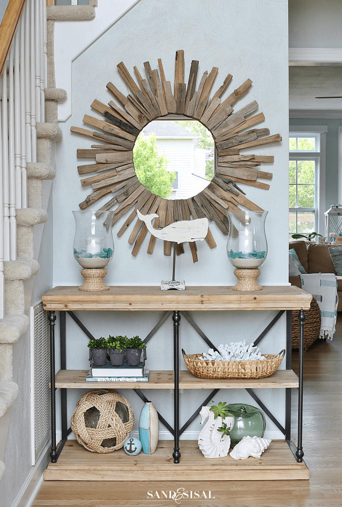 Rustic Entry Way Shelving Ideas