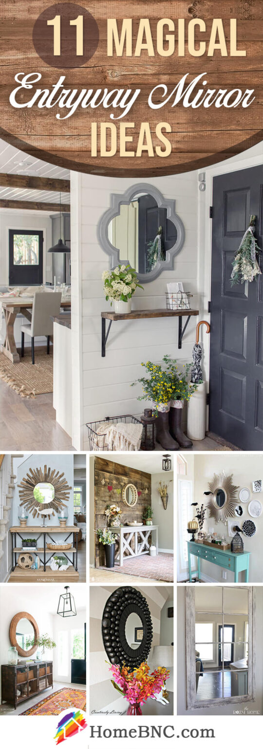 11 Magical Entryway Mirror Ideas to Make the Space Extra Special