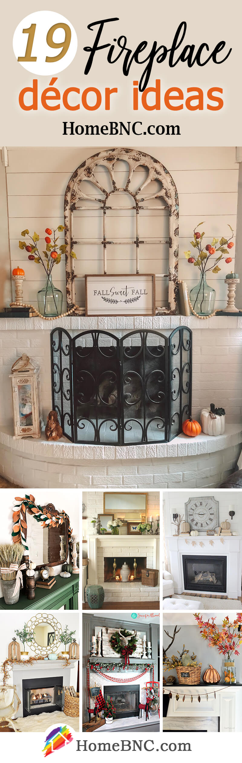 fireplace decor