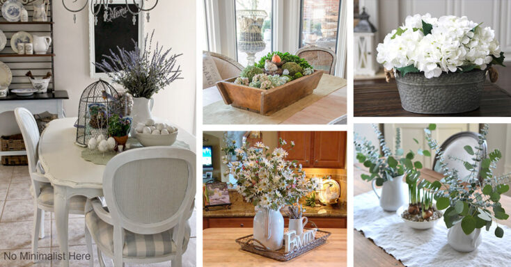Featured image for 16 Gorgeous Rustic Centerpieces that will Fill Up Your Tables with Charm