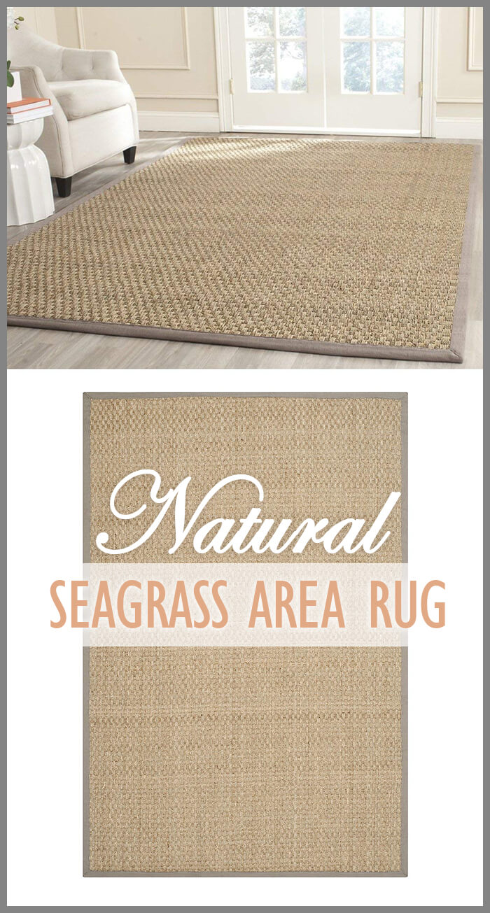 Earthy & Natural Seagrass Area Rug