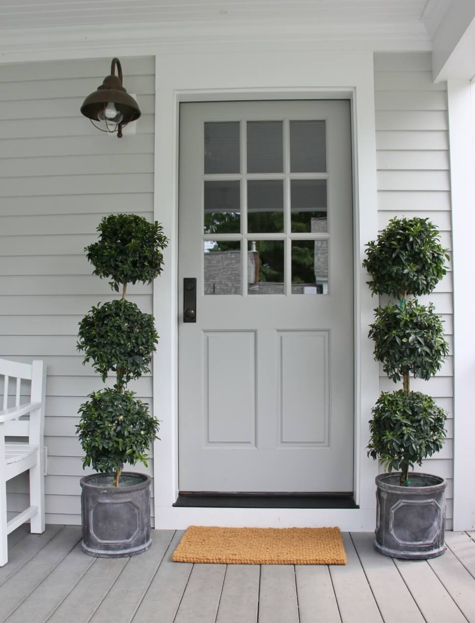 Using Light Grey to Accent Your Home's Exterior