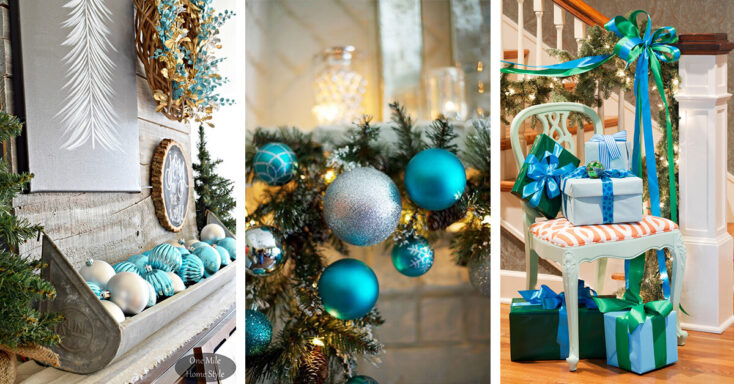 Featured image for 23 Blissful Blue Christmas Decor Ideas for a Whimsical Wintery Christmas