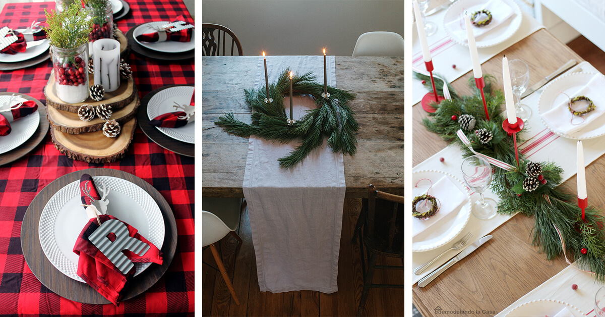 Featured image for “14 Sophisticated Christmas Table Decorations for a Merry and Bright Home”