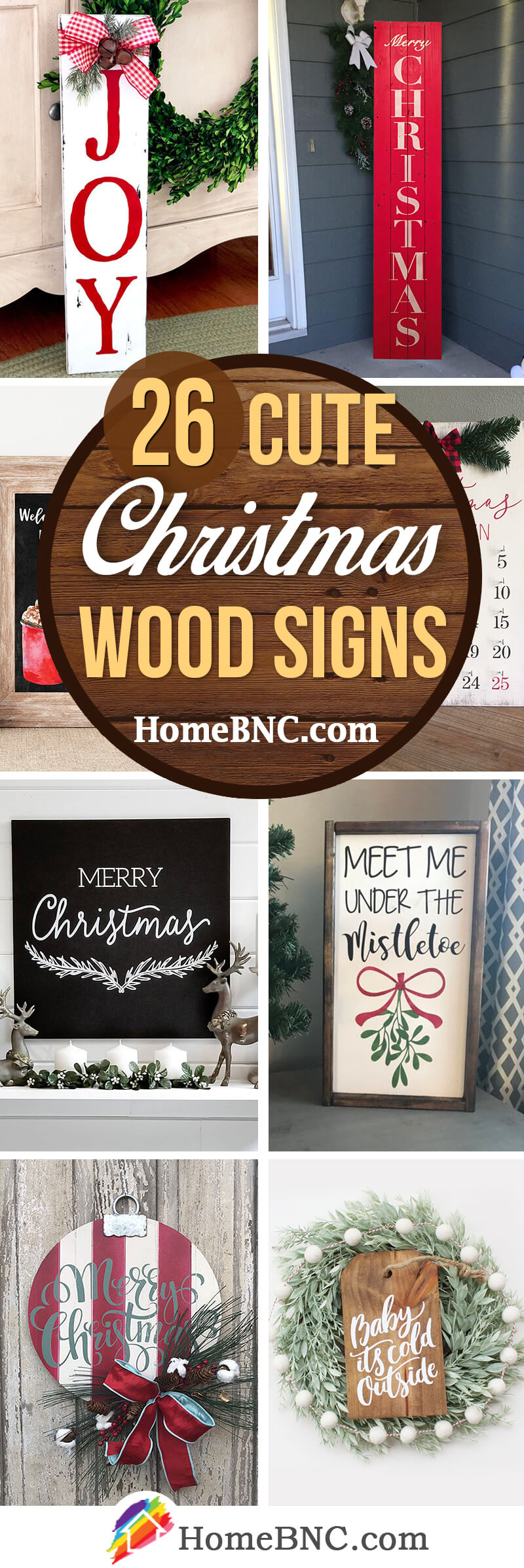 26 Best Christmas Wood Sign Ideas and Designs for 2023