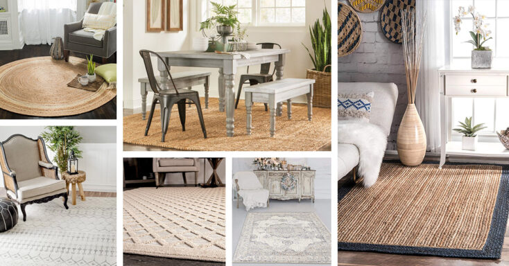 Featured image for 16 Beautiful Farmhouse Rugs to Get that Charming Farmhouse Look
